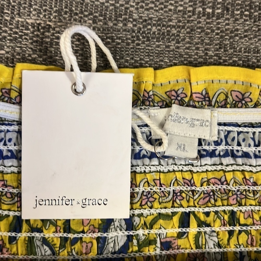 Jennifer and Grace Smocked Waist Skirt - Picture 5 of 6